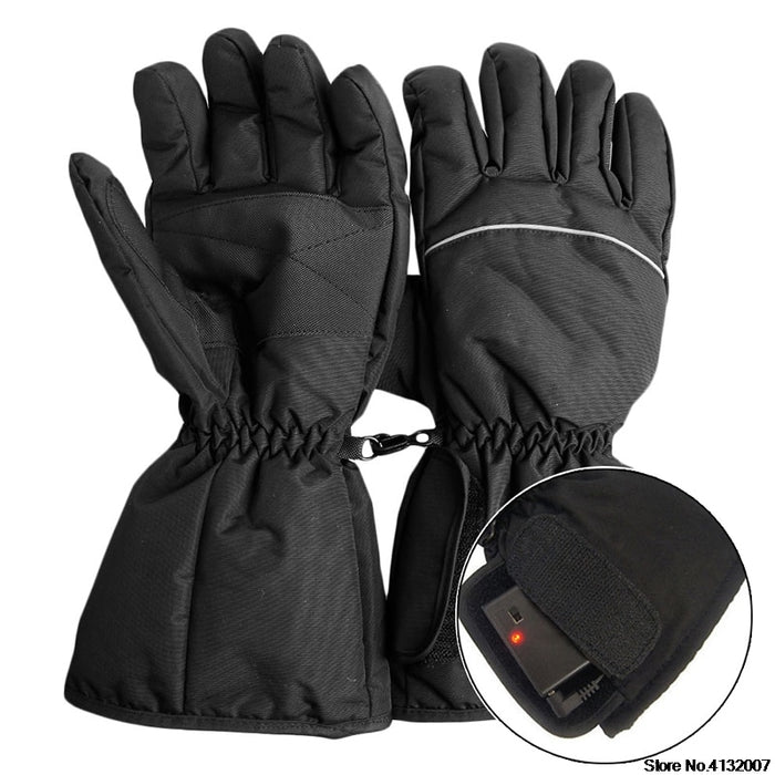 Gloves Electric Battery Heated Gloves Sport Temperature Control Rechargeable